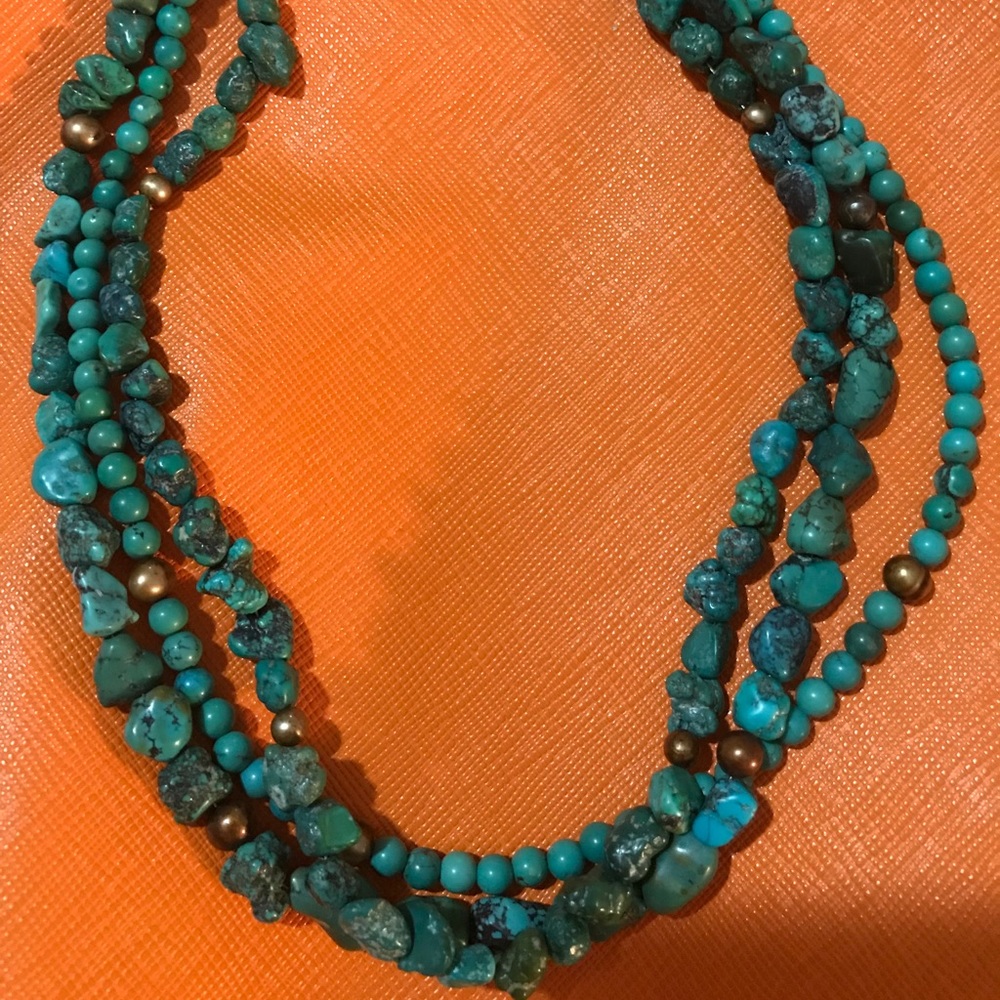 Turquoise Necklace- Vintage.